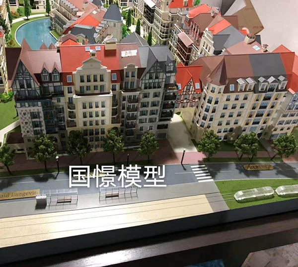 佛坪县建筑模型