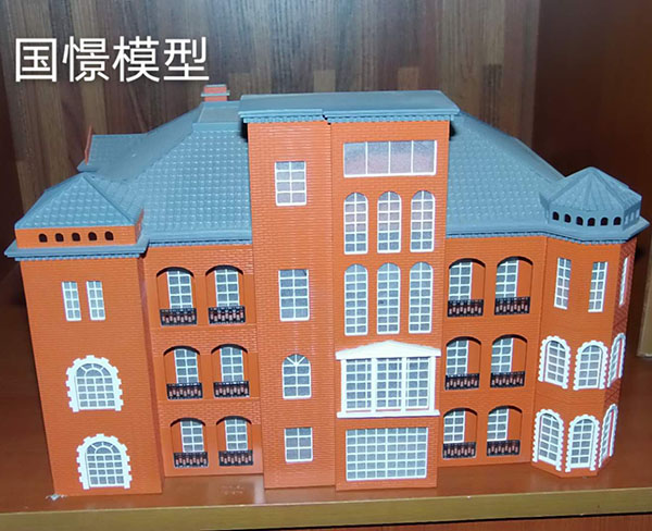 佛坪县建筑模型